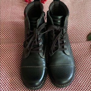 Clarks Lace Up Booties